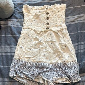 American Eagle Strapless Romper